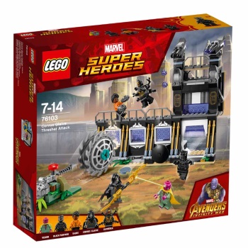 Lego set Super heroes corvus glaive thresher attack LE76103-3
